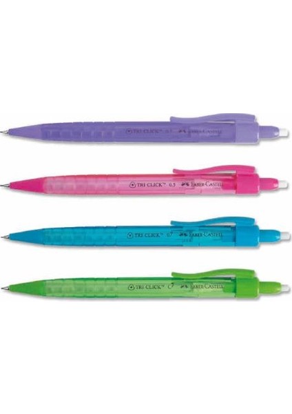 Faber Castell Tri Click Versatil Kalem 0.7mm 10 Adet
