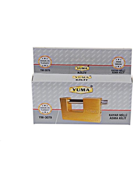 Yuma Kayar Milli Asma Kilit 80 mm fiyatları