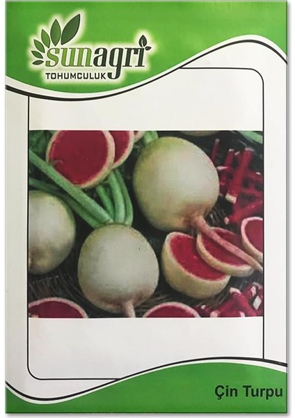 İçi Kırmızı Çin Turpu Tohumu (2 Gr.)