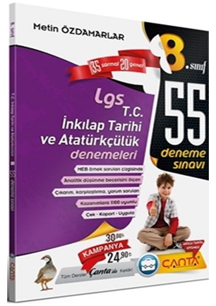 8.Snf. LGS 55 Den.Tc.İnk.Tar.Ve Atatürkçülük