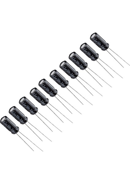 33uF 50V Elektrolitik Kondansatör 10 Adet