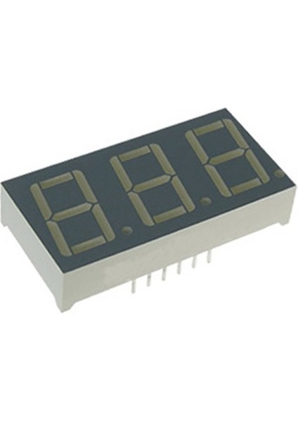14mm 3'lü 7 Segment Display Katot