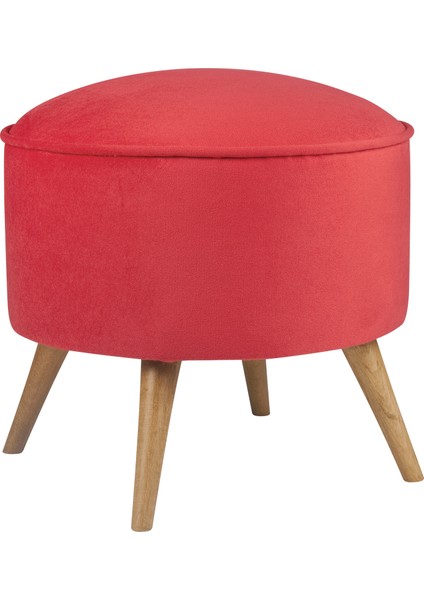 Buena Park Puf 08 Kırmızı