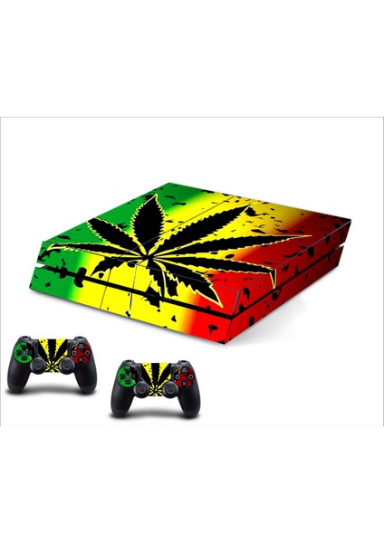 PS4 Fat Weed Sticker Seti