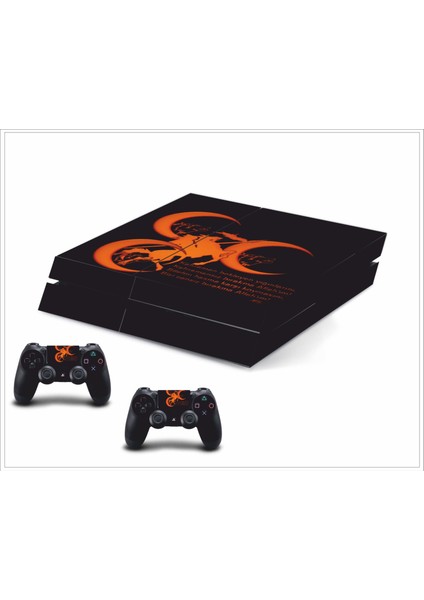 PS4 Fat Üç Hilal Sticker Seti