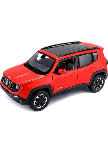 Jeep Renegade 1:24 Model Araba Kırmızı