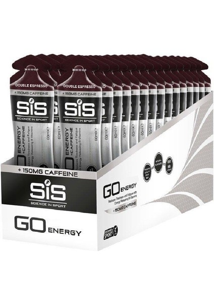 GO Energy + Caffeine Gel 60 ML 30 Adet