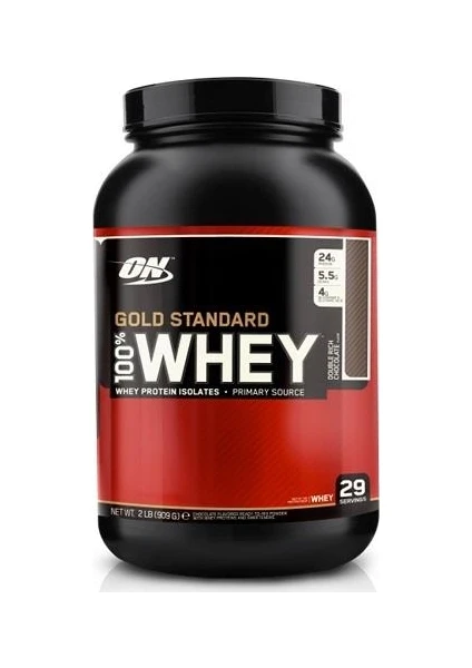 Optimum Nutrition Gold Standard Whey 908 Gr Çikolata Aromalı