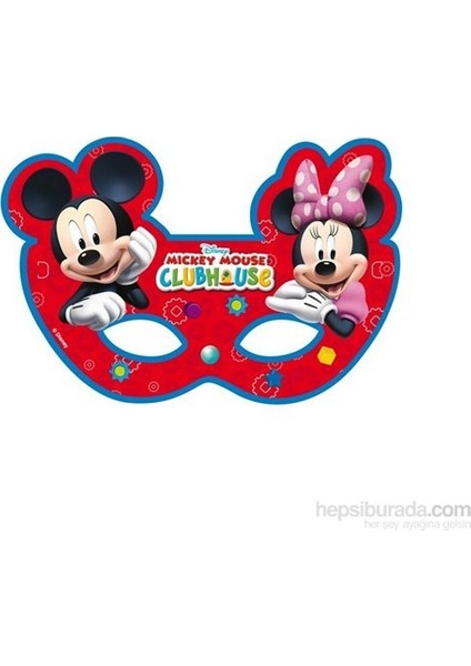 Mıckey Playful Maske (6 Ad)