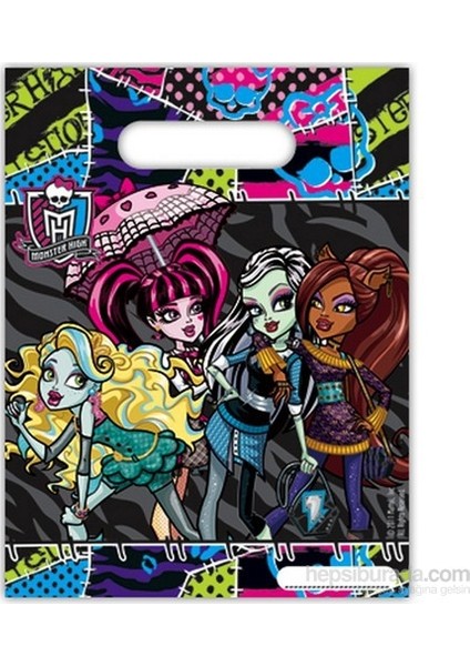 Monster Hıgh Parti Çantası (6 Ad)