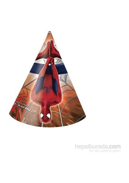 The Amazıng Spıderman 2 Külah Şapka (6Ad)