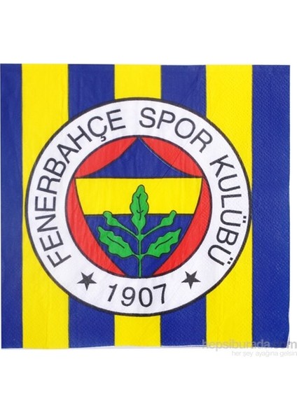 Fenerbahçe Kağıt Peçete 33X33cm (16 Ad)