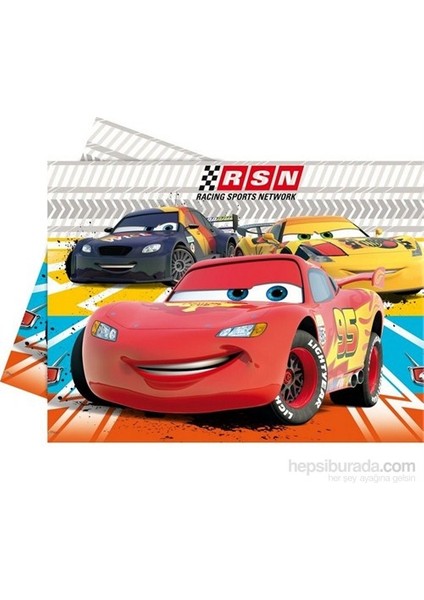 Cars Rsn Masa Örtüsü 120X180 Cm