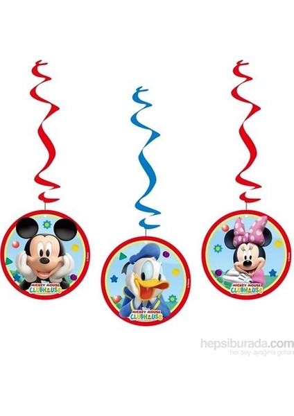 Mıckey Playful Asmalı İp Süs