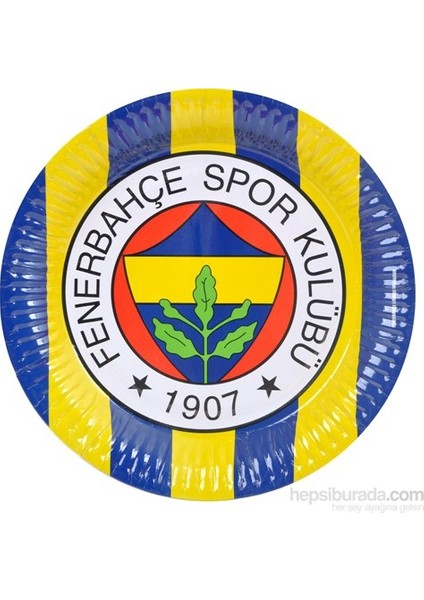 Fenerbahçe - Tabak - 23,00 cm - 8 Adet