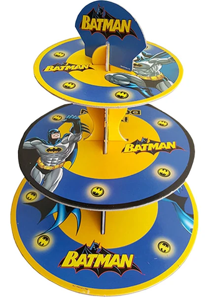 Batman Cupcake Kek Standı