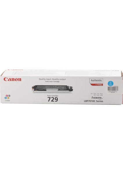 Lbp7010C-7018C Crg-729C Mavi Toner