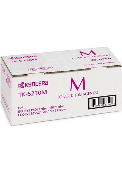 Kyocera Mıta Ecosys M5521Cdn Kırmı Toner Tk-5230M