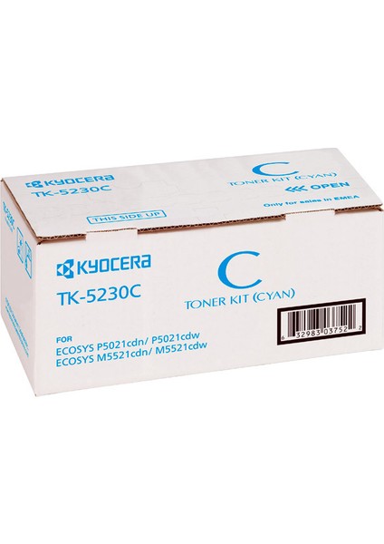 Kyocera Mıta Ecosys M5521Cdn Mavi Toner Tk-5230C