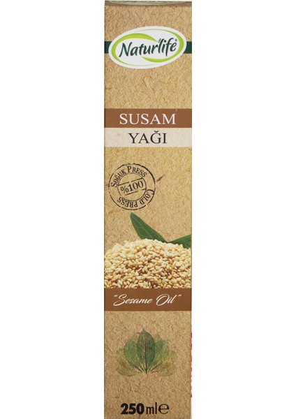 Naturlife Susam Yağı 250 ml