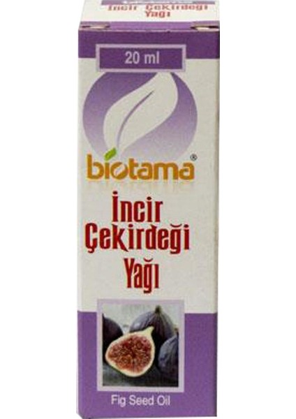 İncir Çekirdeği Yağı 20ml Biotama