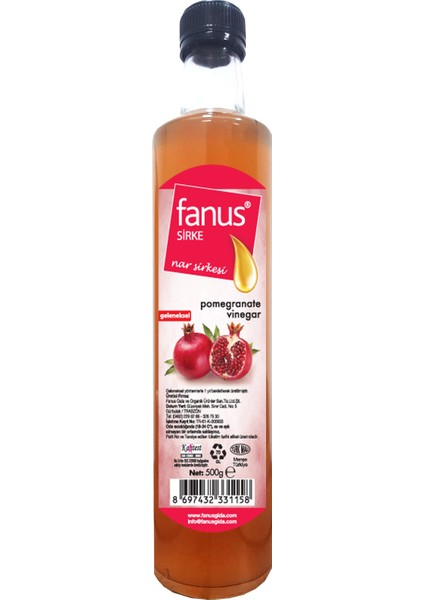 Nar Sirkesi 500 gr