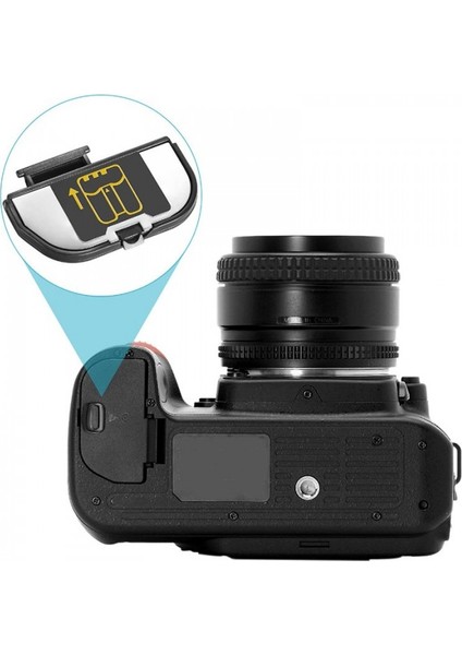 Nikon D90, D80, D70S, D70, D50 İçin Batarya (Pil) Yeri Kapağı
