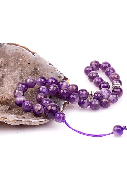 Ametist Taşı Tesbih ( 8 Mm )