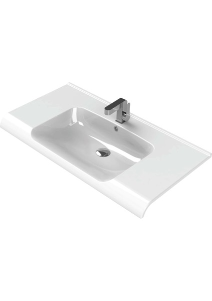 Seramik Anova Etajerli Lavabo 100 x 50 cm