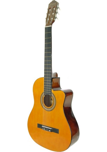 Klasik Gitar Gitar Cutaway Taba