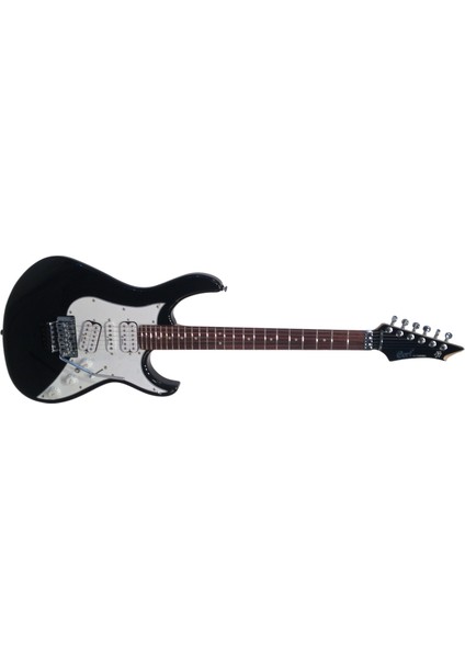 Elektro Gitar, Çantalı, Siyah, (H-S-H)