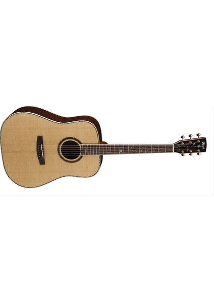 Akustik Gitar, Masif Ladin Kapak, Natürel