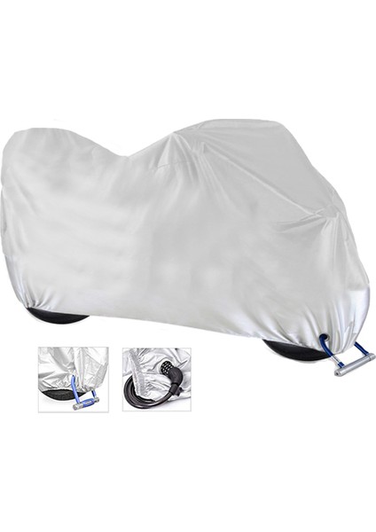 Yamaha XT 600 Motosiklet Brandası (Arka Çanta,Topcase ve Güvenlik Kilidi Uyumlu)