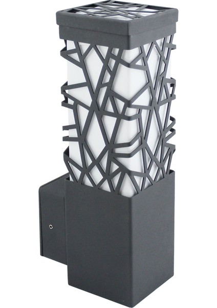 Modern Duvar Aplik Aydınlatma Doğa E27 10x14x35 cm Modern Bollard Lights