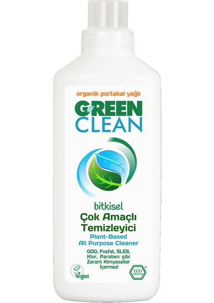 U Green Clean Bitkisel Çok Amaçlı Temizleyici 1000 ml