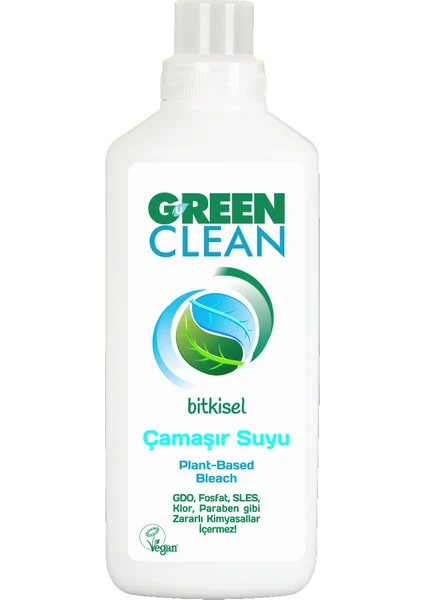 U Green Clean Bitkisel Çamaşır Suyu 1000 ml