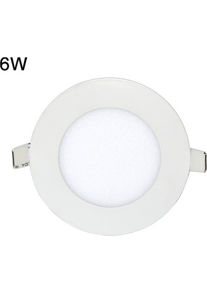 Uzlıght 6W Sıva Latı Led Panel - Sarı