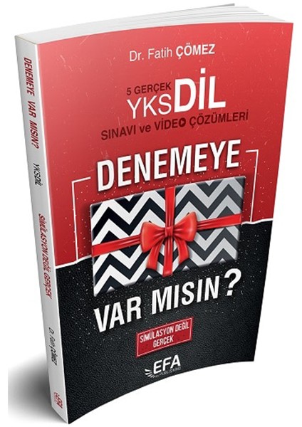 YKS -DİL 5 Deneme Sınavı ve Video Çözümleri Efa Serisi