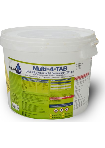 Klor % 90 Multi Tablet 10 Kg