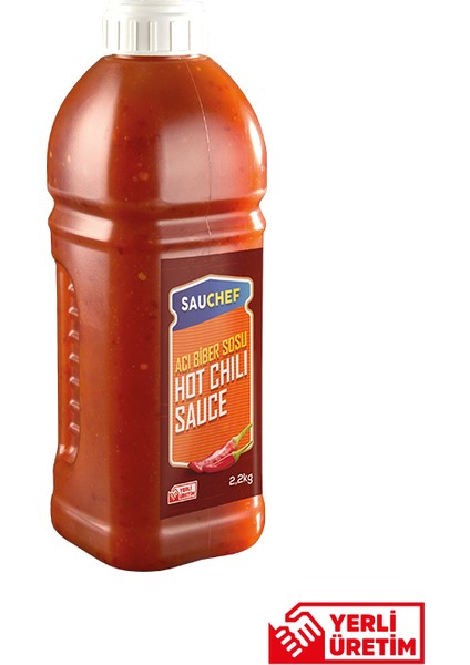 Hot Chili Sauce (Acı Biber Sosu) 2200gr