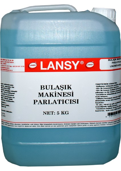 Bulaşık Makinesi Parlatıcısı 5 kg