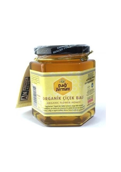 Organik Süzme Çiçek Balı 400 gr.