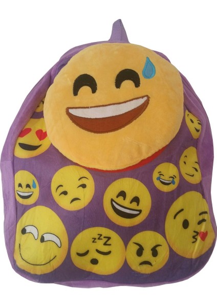 Emoji Peluş Çanta