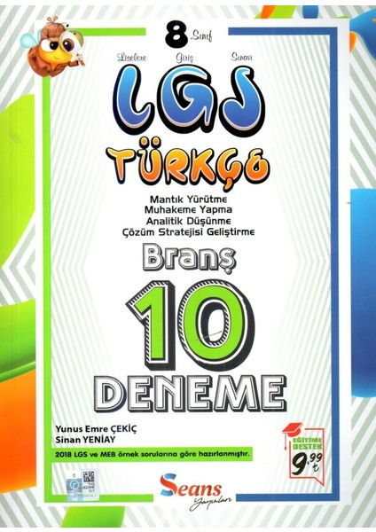 8. Sınıf LGS Türkçe 10 Deneme