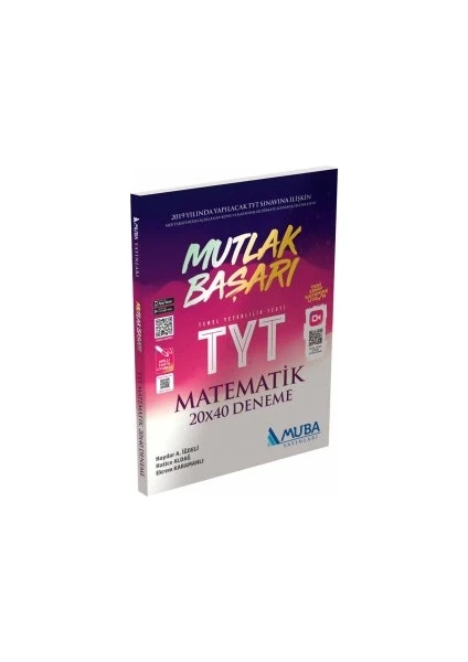 Muba Yayınları TYT Mutlak Başarı Matematik 20x40 Deneme