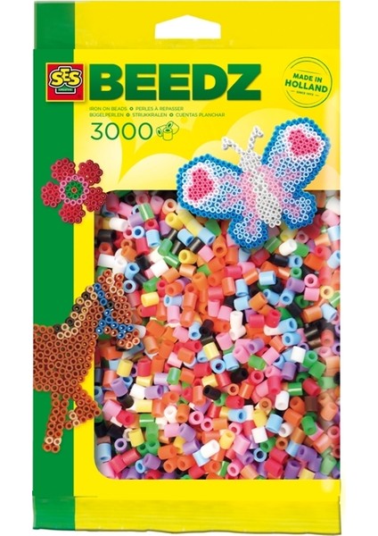 Ses Creative Beedz - Ütü Boncukları 3000 Parça