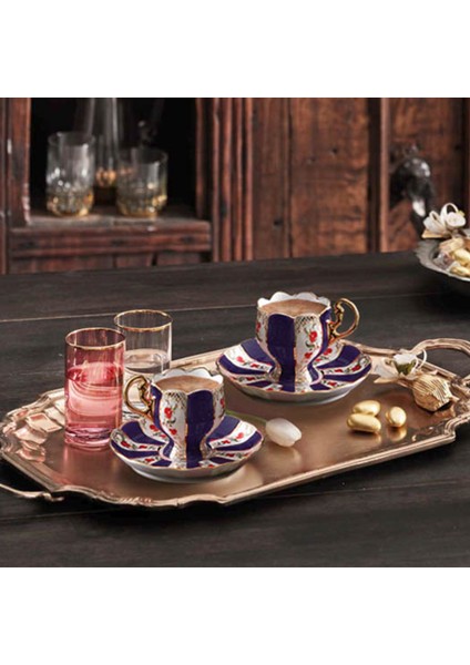 El Dekoru Aales 6 Parça 2 Kişilik Türk Kahvesi Fincan Takımı fiyatları