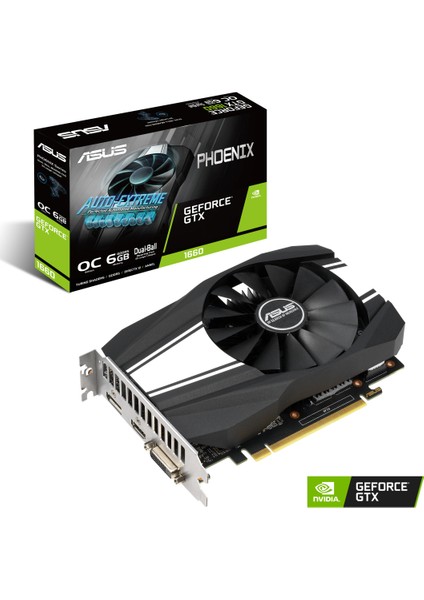 Phoenix Nvidia GeForce GTX1660 OC 6GB 192Bit GDDR5 DX(12) PCI-E 3.0 Ekran Kartı (PH-GTX1660-O6G) indirimleri