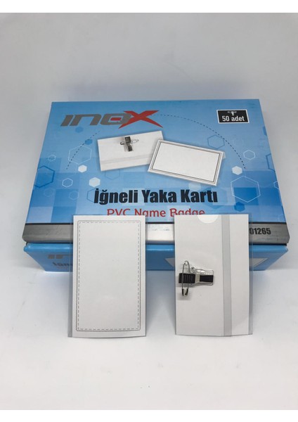 Inox İğneli Yaka Kartı