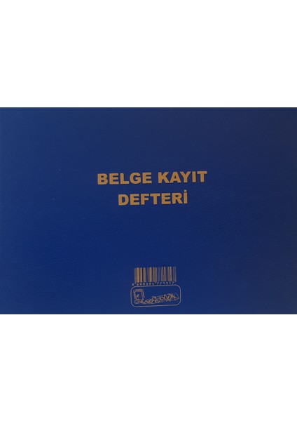 Belge Kayıt Defteri Cilt Kapak